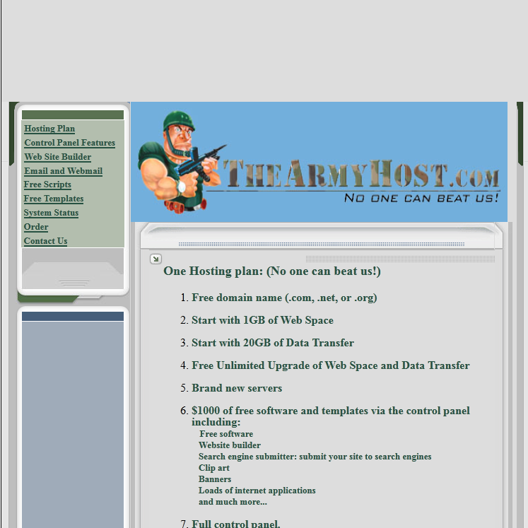 The Army Host – UK